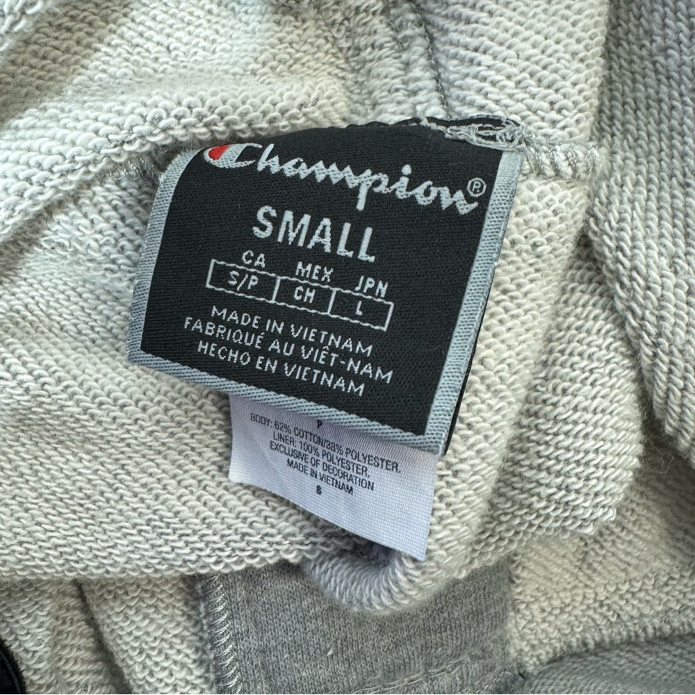 Champion French Terry‎ Overall Shorts in Heather Grey Size Small Adjust - Picture 7 of 10